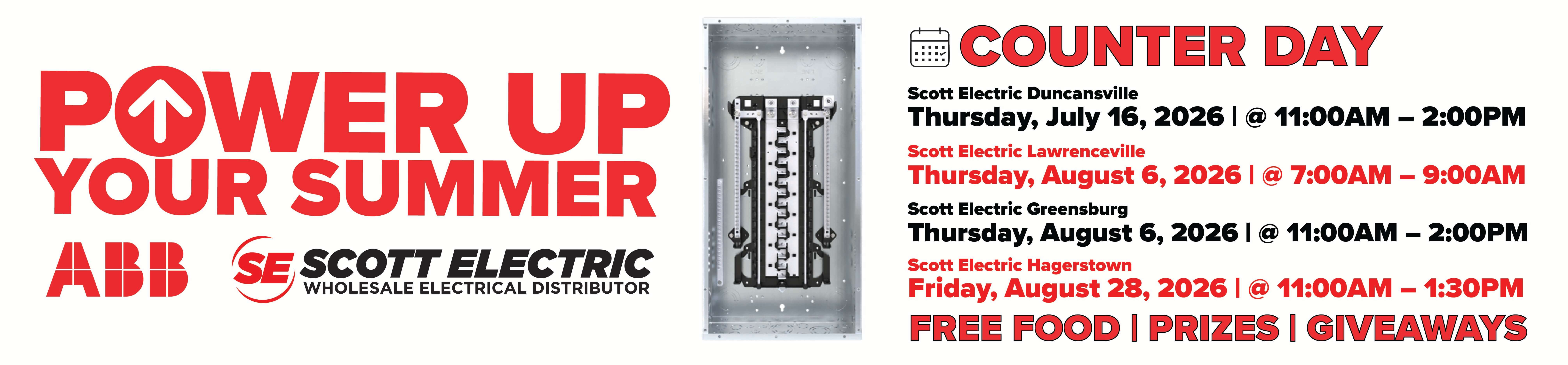 Scott Electric Promotions